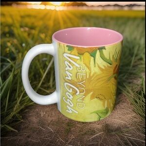 RARE~PCF COLLECTION SERIES BEYOND VAN GOGH SUNFLOWERS MUG~EUC
